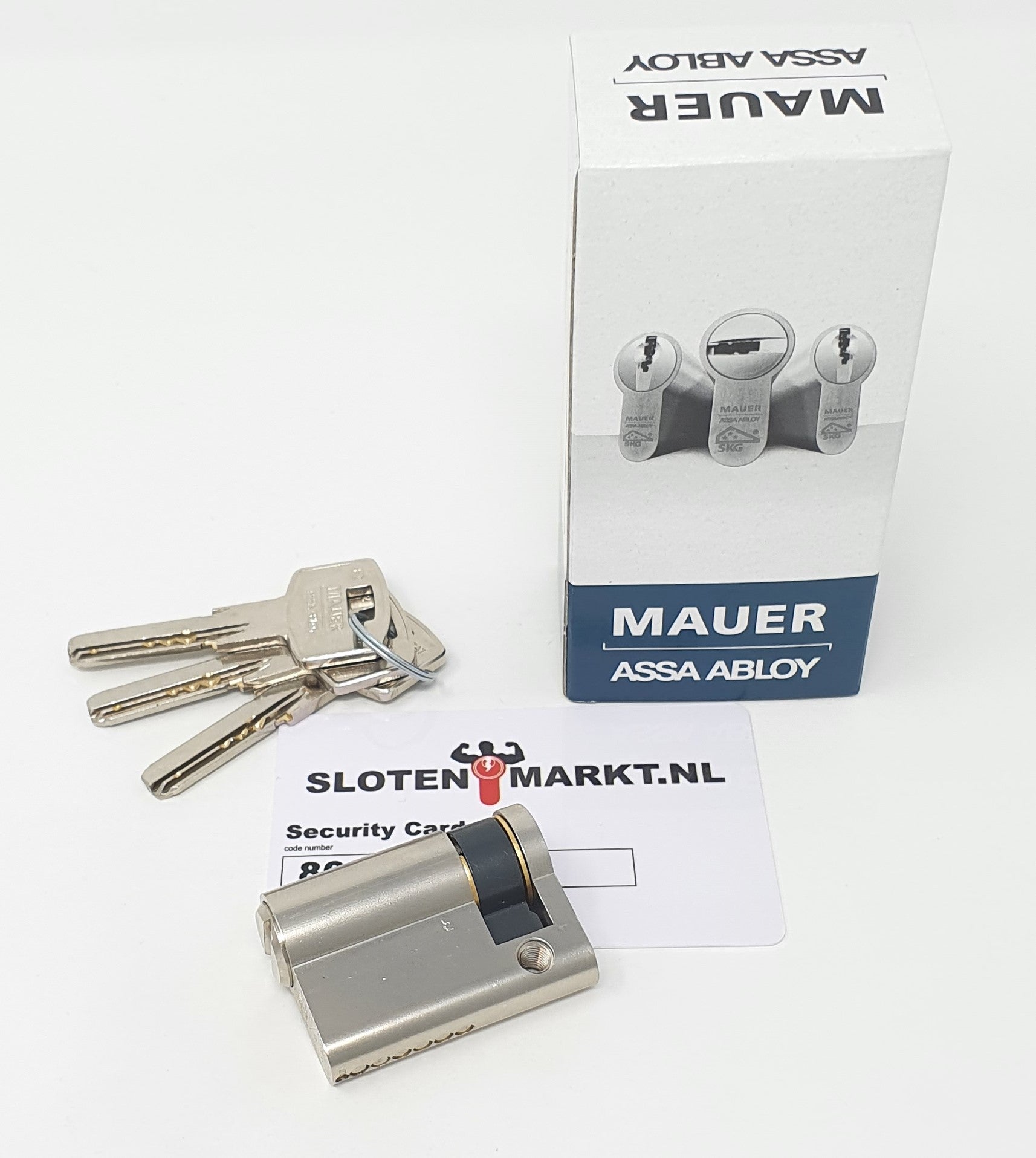 Certificaat cilinder Mauer SKG**® 10-35