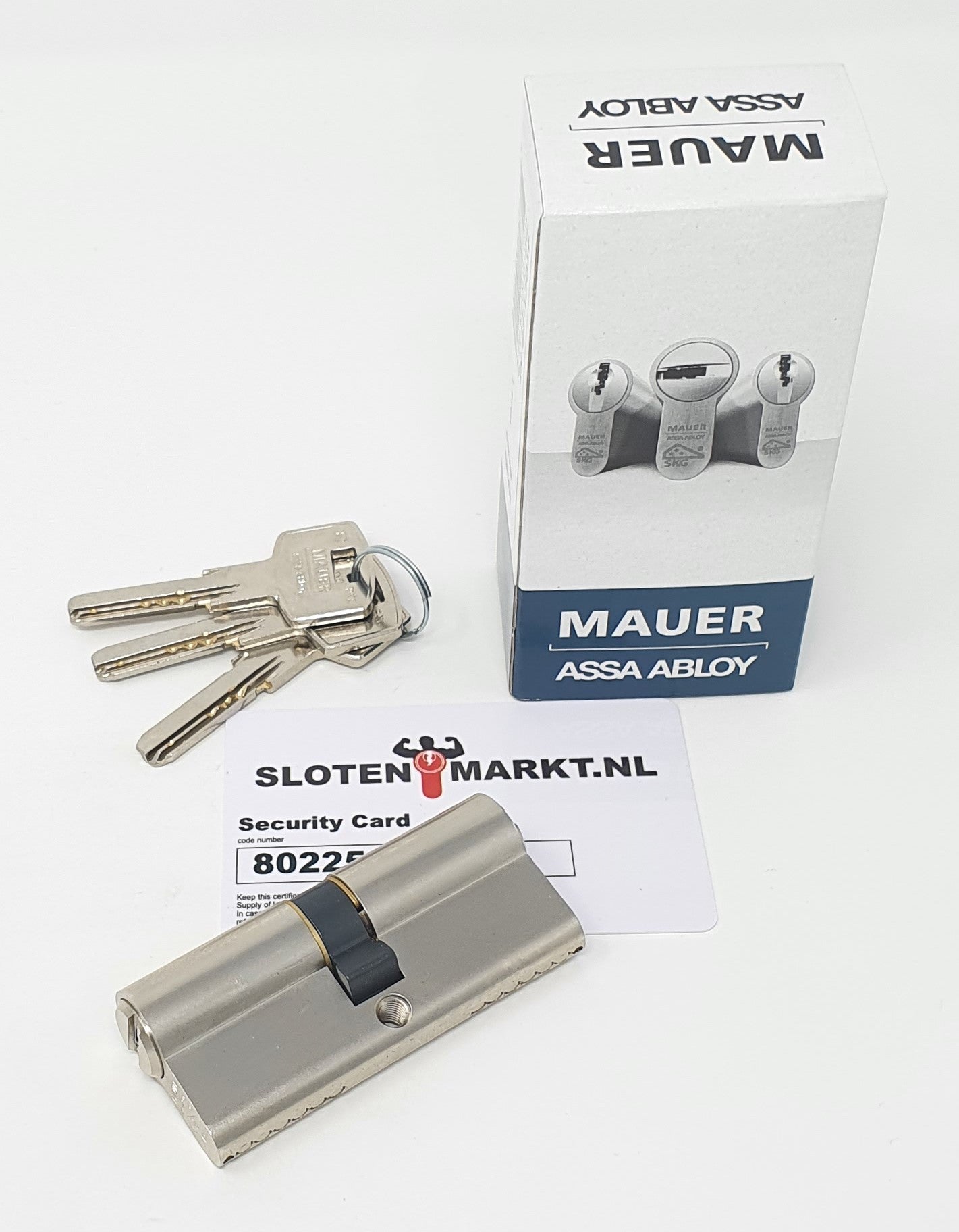 Certificaat cilinder Mauer SKG**® 35-35