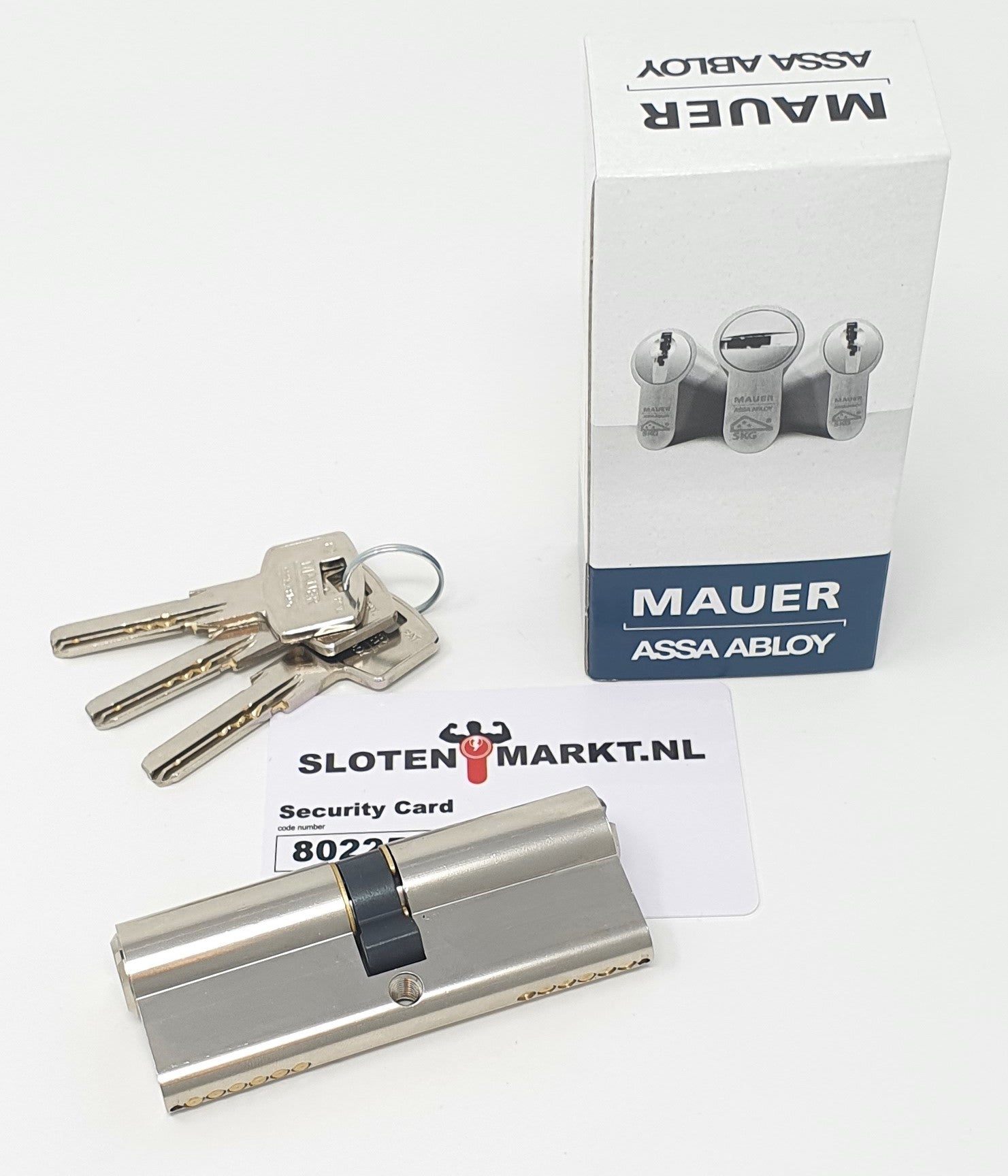 Certificaat cilinder Mauer SKG**® 40-40