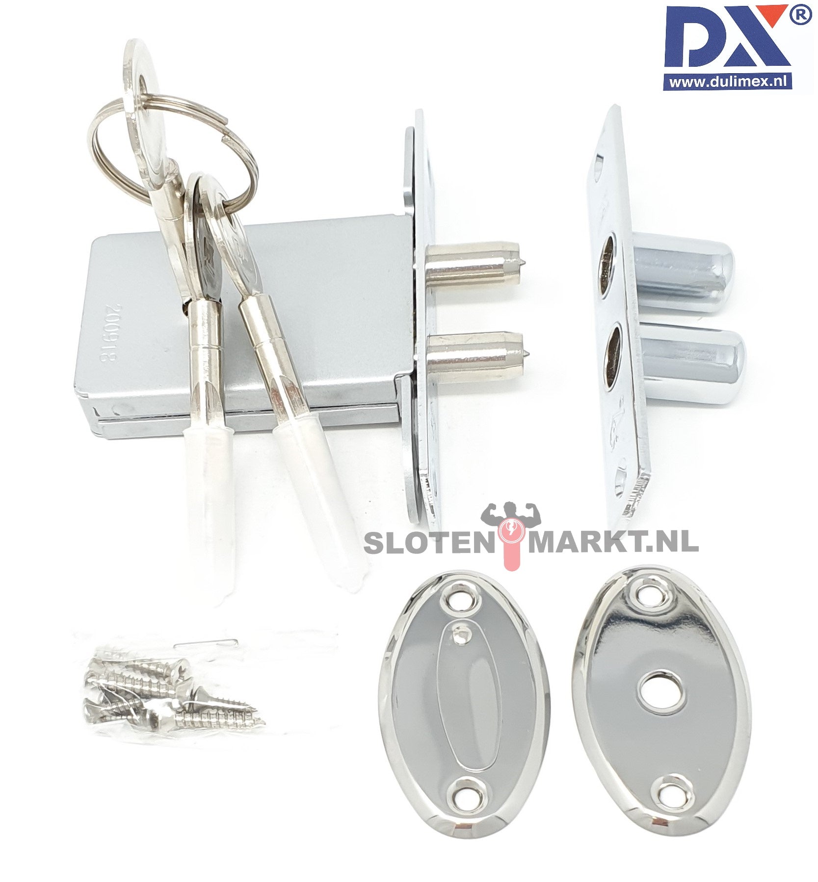 Penslot DX SKG**® DM50 incl. sluitkom en 3 sleutels per 5 GLS