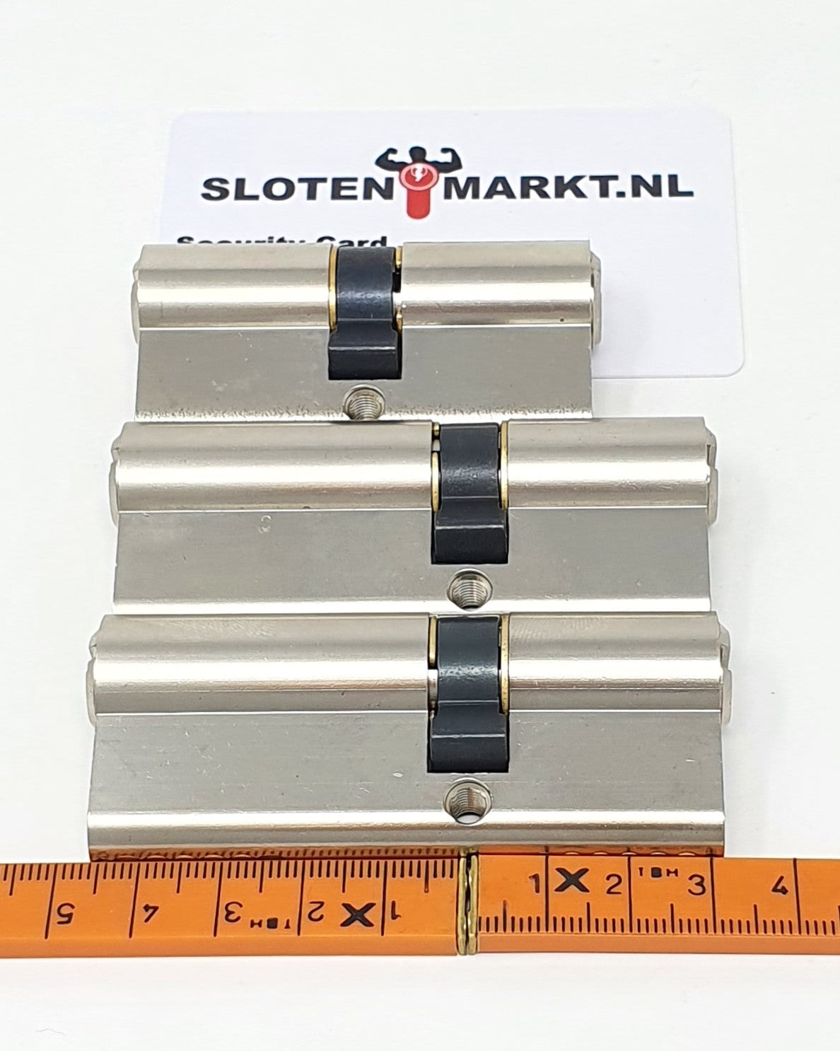 Certificaat cilinder Mauer SKG**® set 1x 30-30 en 2x 30-45 GLS