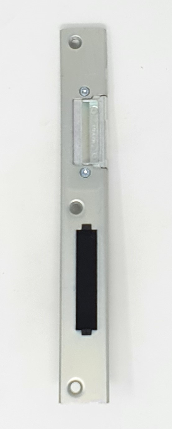 Sluitplaat Univ. 230 MM kunststof kozijn Links