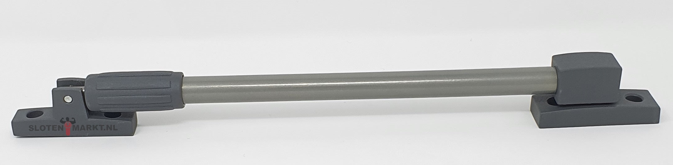 Raamuitzetter telescopisch grijs/hamerslag donkergrijs 35 cm